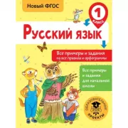 Русский язык. Все примеры и задания на все правила и орфограммы. 1 класс