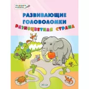 Развивающие головоломки. Разноцветная страна