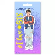 Фигурная магнитная закладка. BTS. Чонгук