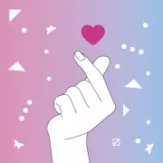 Набор значков. K-Pop