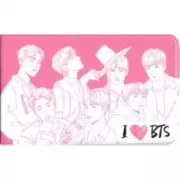 Чехол для карточек. I love BTS