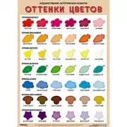 Оттенки цветов