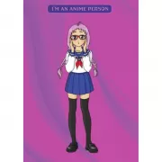 Блокнот. I'm an anime person