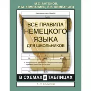 Все правила немецкого языка для школьников в схемах и таблицах. 5-9 класс
