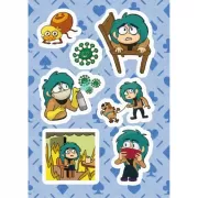 Лист стикеров «13 карт. Зонтик. Земля Королей»