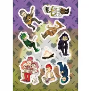 Лист стикеров «13 карт. Конец. Земля Королей»