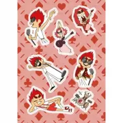 Лист стикеров «13 карт. Данте. Земля Королей»