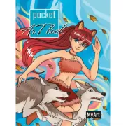 Девушка с волками