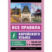 Все правила корейского языка в схемах и таблицах