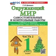 Окружающий мир. Самостоятельные и контрольные работы. 1 класс. Часть 2