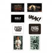 Набор наклеек на технику