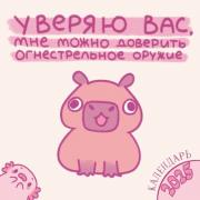 Уверяю вас, мне можно доверить огнестрельное оружие