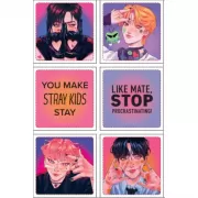 Stray Kids. Набор 3D стикеров