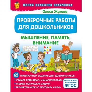 Проверочные работы для дошкольников. Мышление, память, внимание