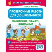 Проверочные работы для дошкольников. Мышление, память, внимание