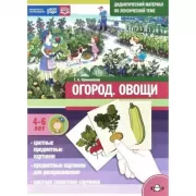 Огород. Овощи. 4-6 лет