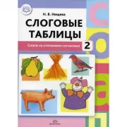 Слоговые таблицы 2. Слоги со стечением согласных