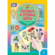 Полевые и луговые цветы. 5-7 лет
