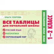Все таблицы для начальной школы. 1-2 класс. Русский язык, математика, окружающий мир