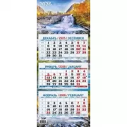 Водопад в горах