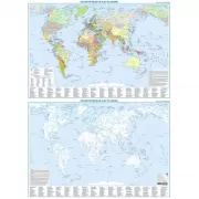 Политическая карта мира. Контурная карта мира