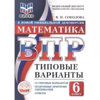 Математика. 6 класс. 10 типовых вариантов